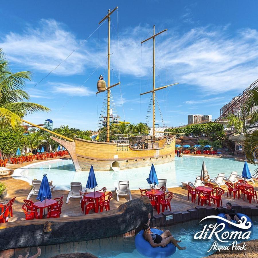 Hotel diRoma Fiori com um dia de acesso no Acqua Park DiRoma Caldas Novas Exterior foto